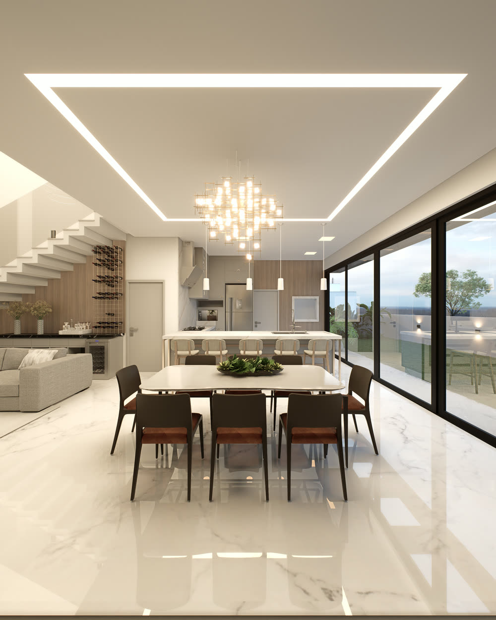 Luminous Open-Plan Living